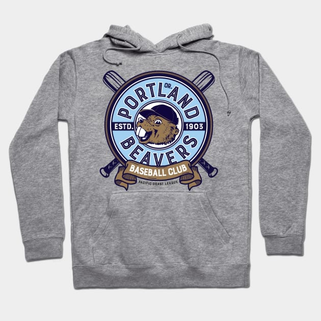 Portland Beavers Hoodie by MindsparkCreative